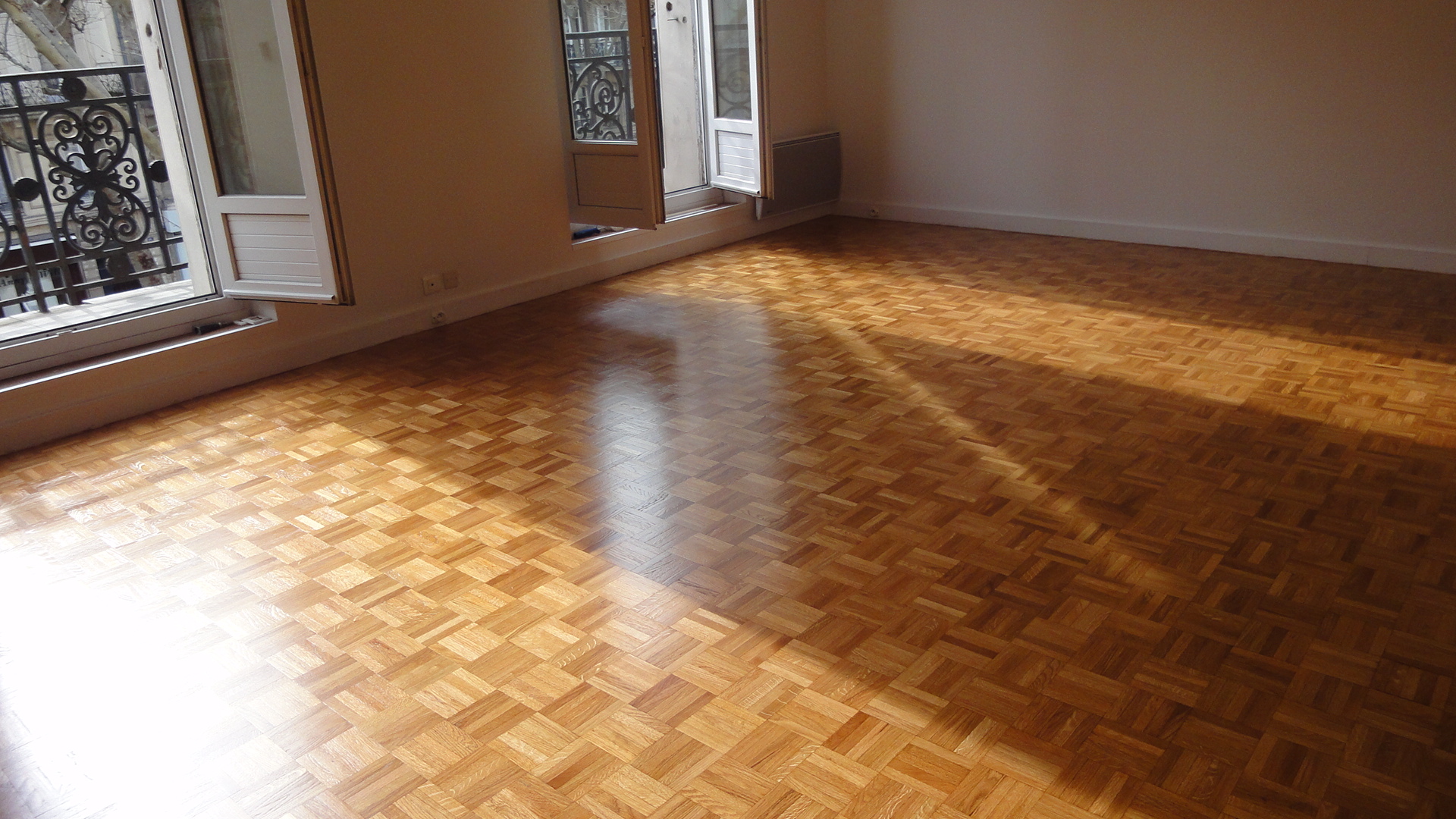 Vitrification de parquet à paris