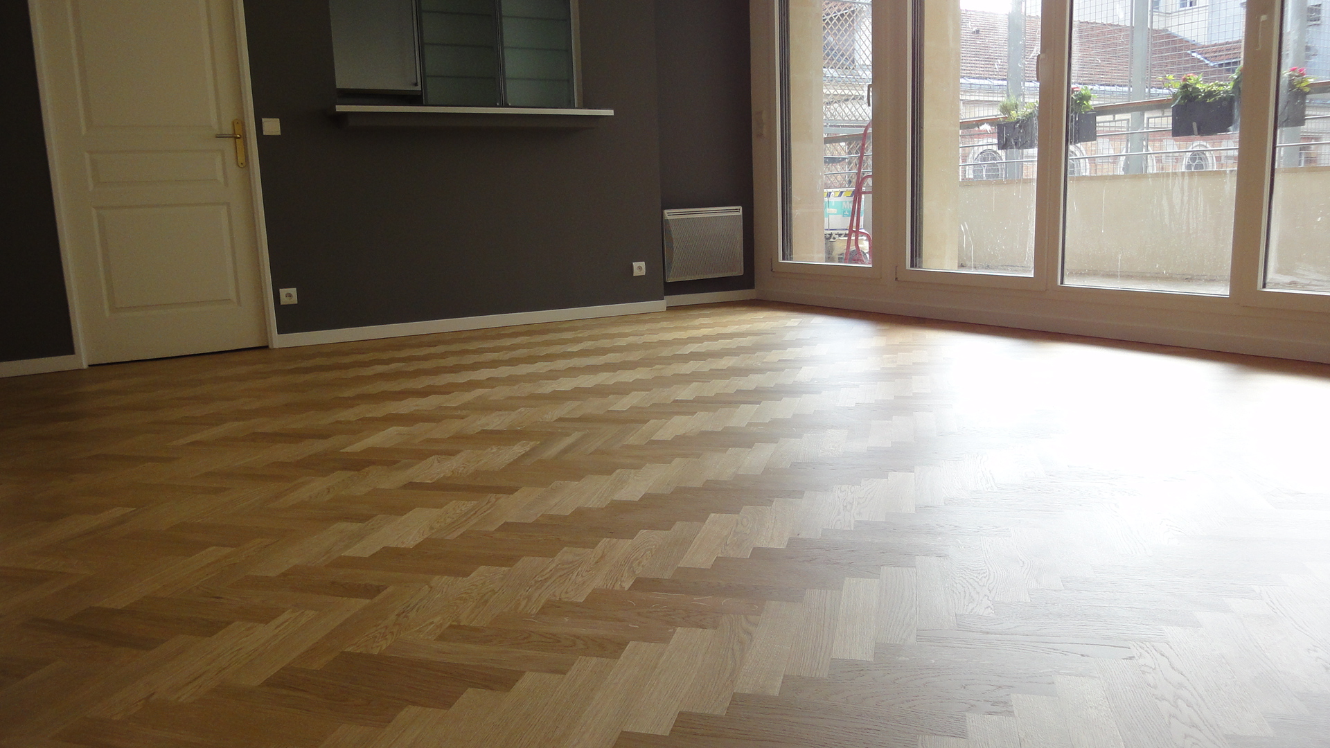 Vitrification de parquet paris